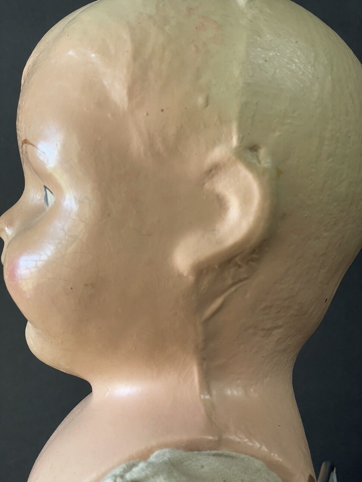 Vintage/Antique (?) Unidentified Large 24” Early Composition Doll