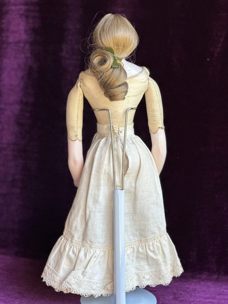 Rare Antique French 15” Blampoix Poupee China Head Fashion Doll