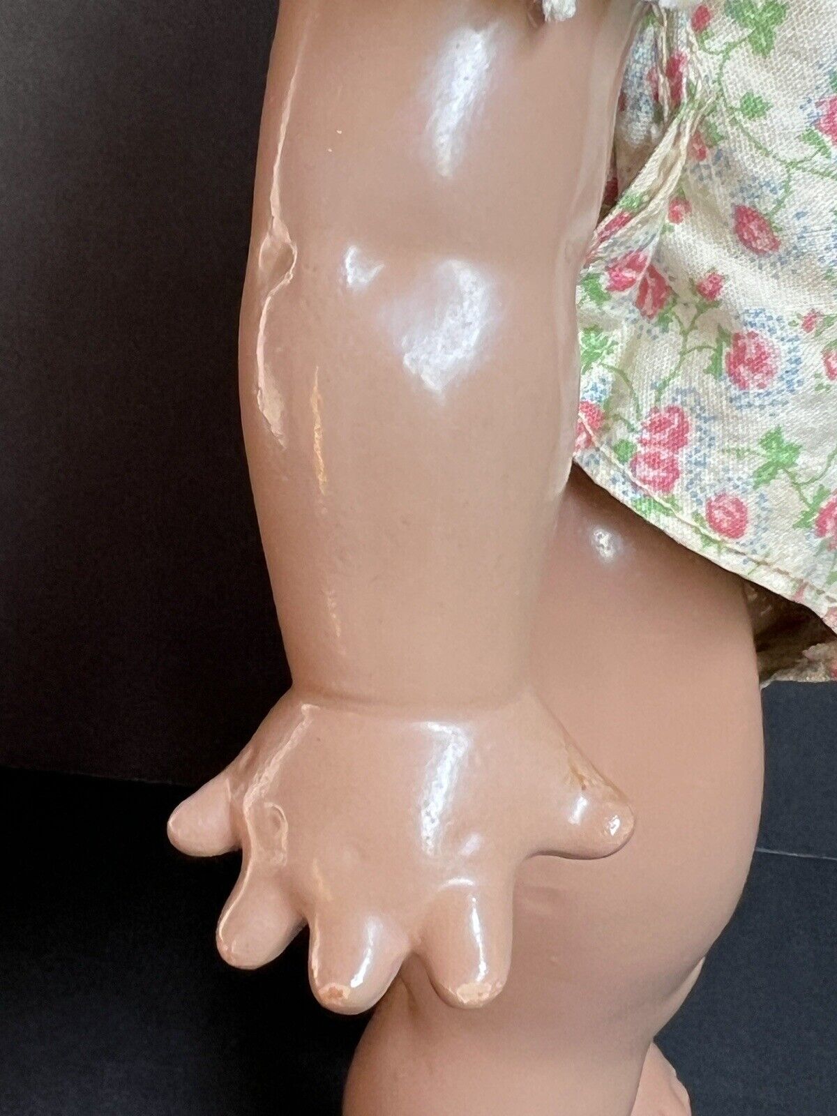 Original Vintage Composition Dark Complexion Scootles Rose O’Neill Cameo Doll