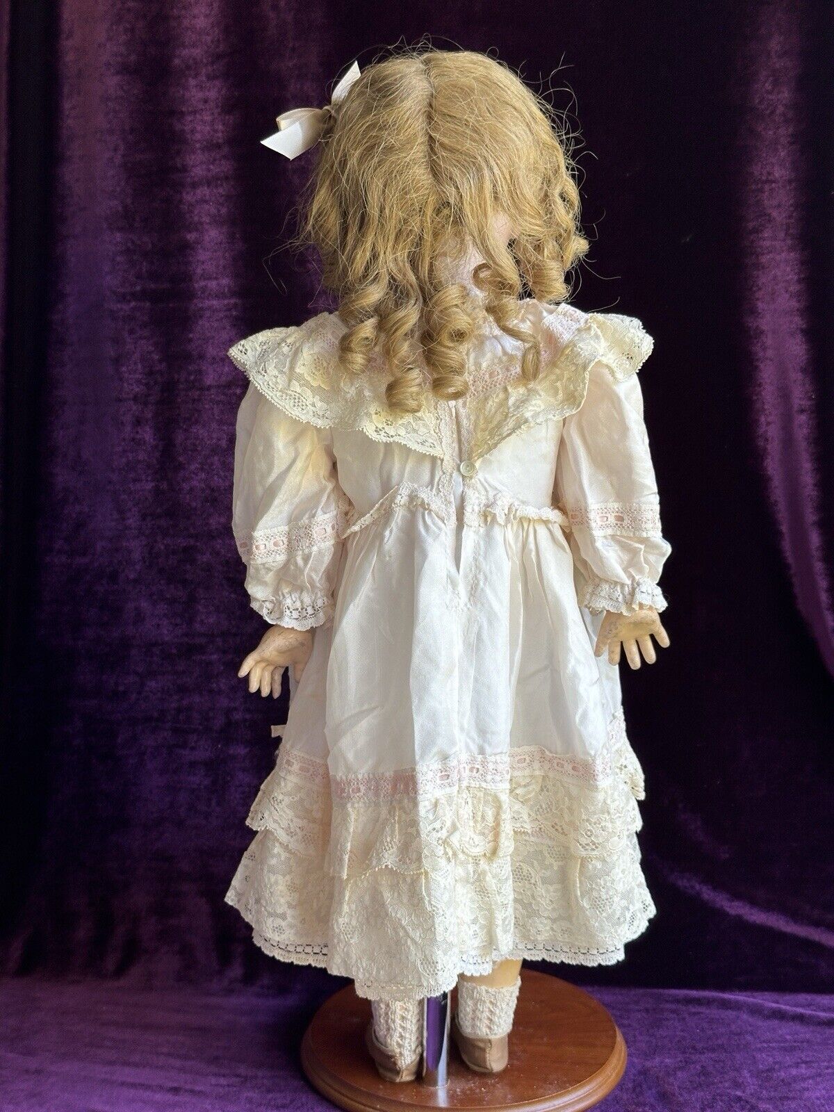 Antique German 22” Kestner 129 Bisque Head Doll