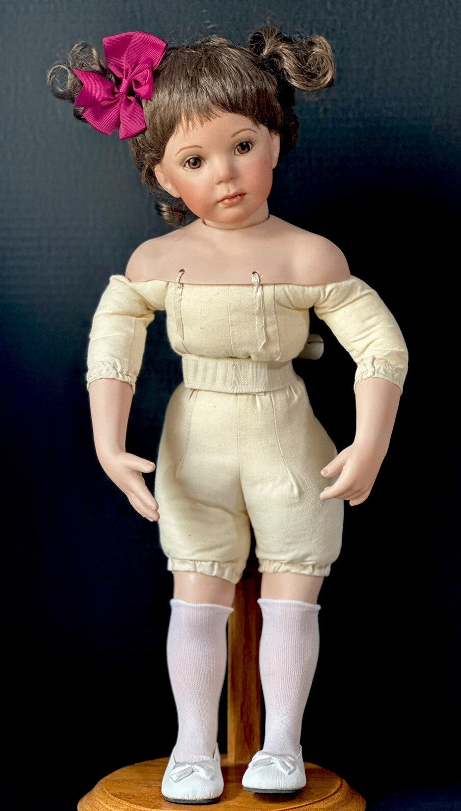 Artist Reproduction Of Porcelain 21 1/2” Doll “Amy” by Donna Rubert Mold