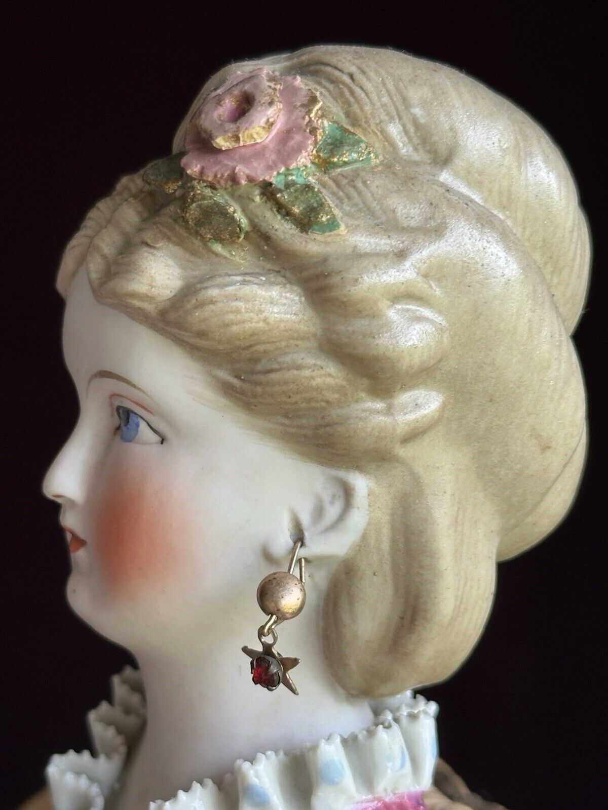 Antique German 16” Dornheim, Koch & Fischer Parian Dresden Parian Fashion Doll