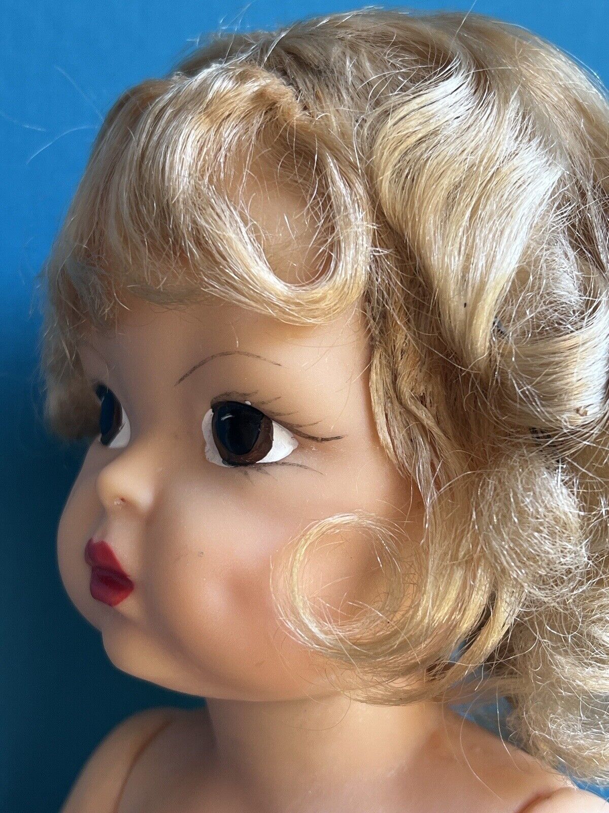 Vintage Early Hard Plastic Blonde Terri Lee Doll