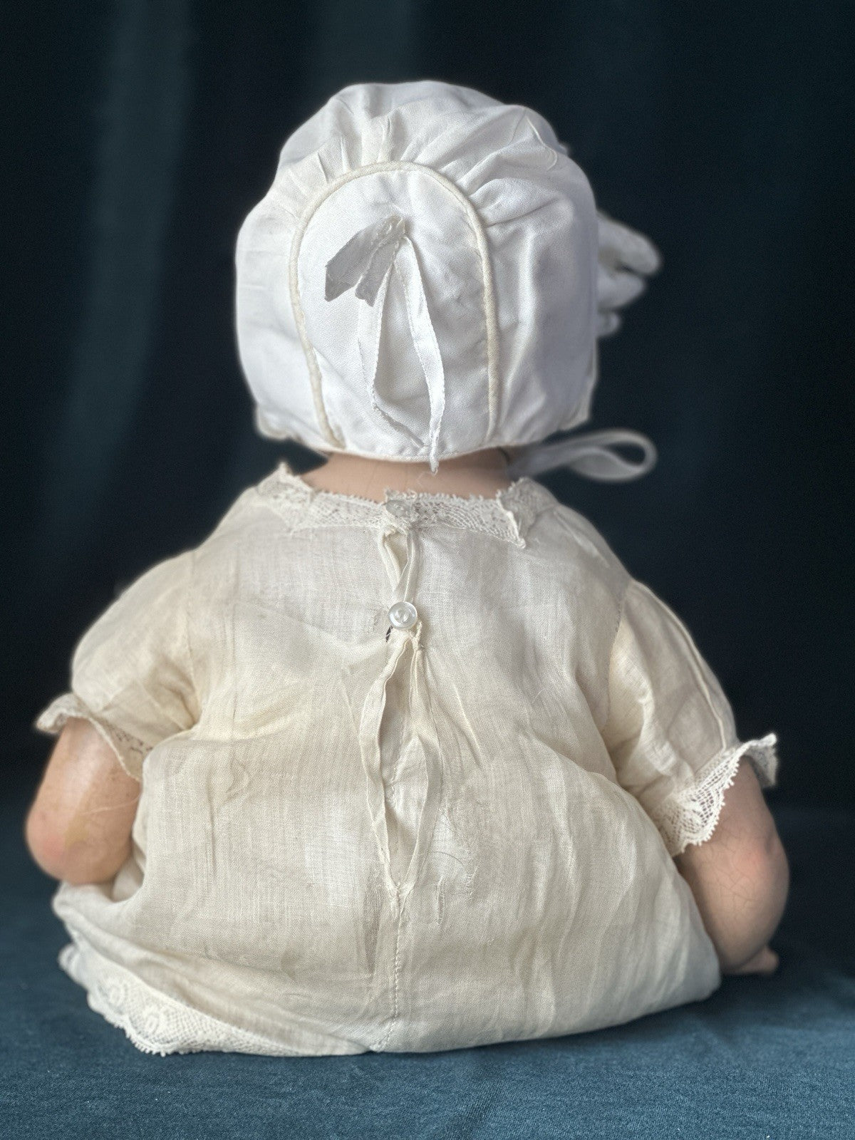 Vintage American E.I.H Horsman Composition “Gold Medal Baby” 19” Doll