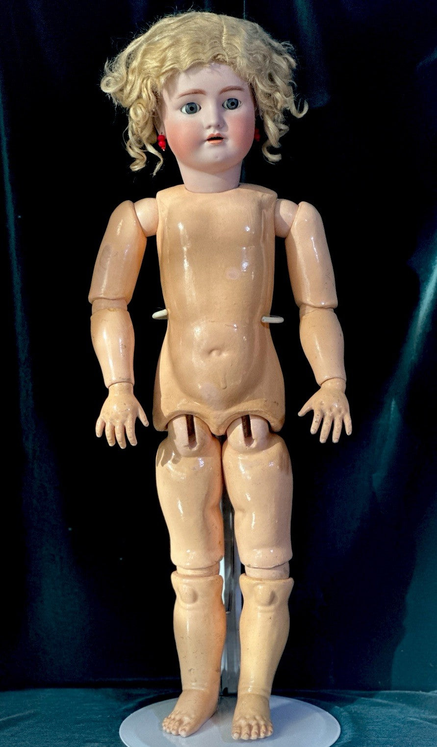 Antique German Simon Halbig Heinrich Handwerck Bisque Head 29” Doll