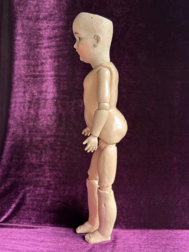 Antique German 22” Kestner 171 Bisque Head Doll
