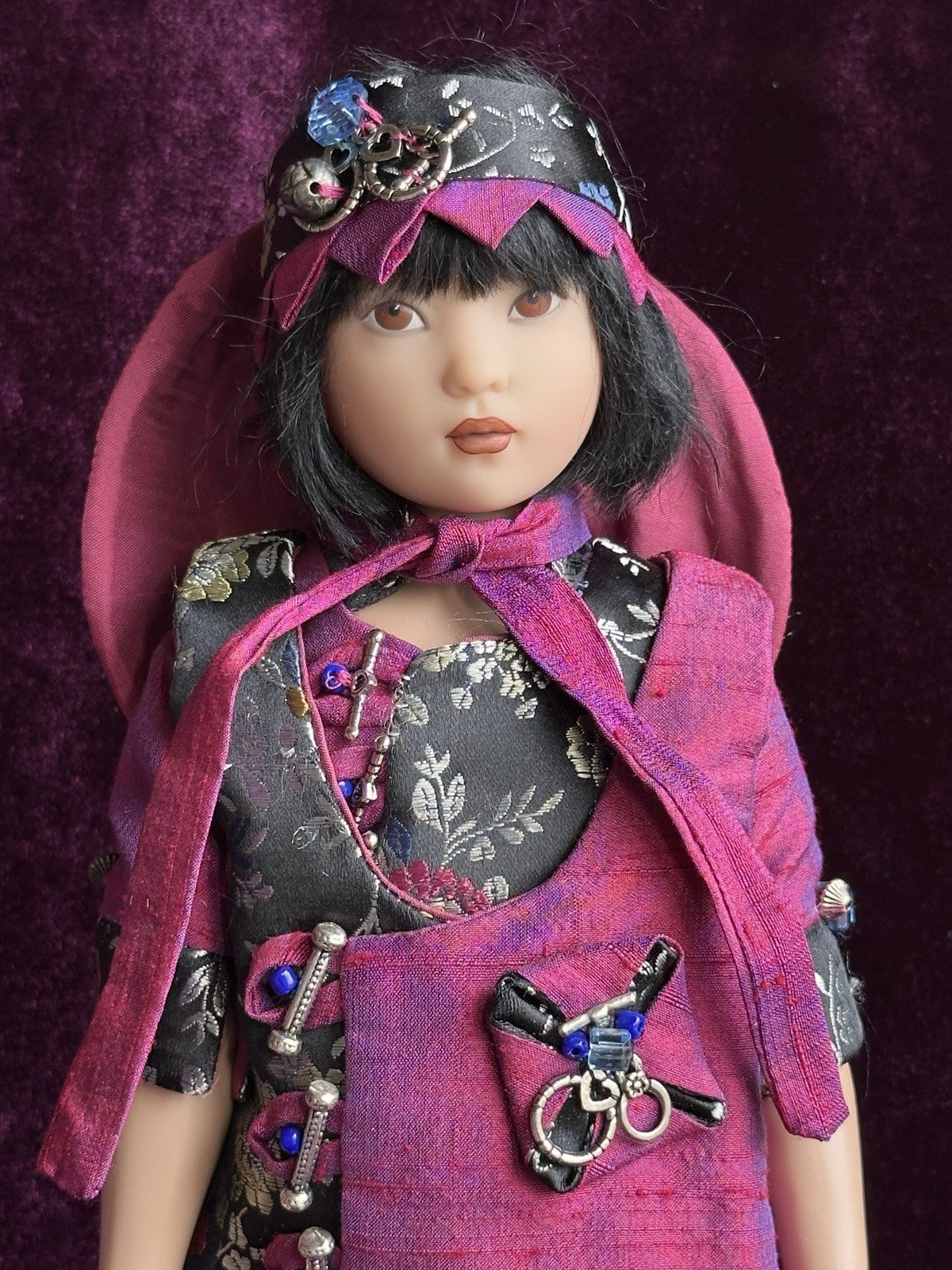 Collectible 14” Kish BJD Vinyl Asian Doll
