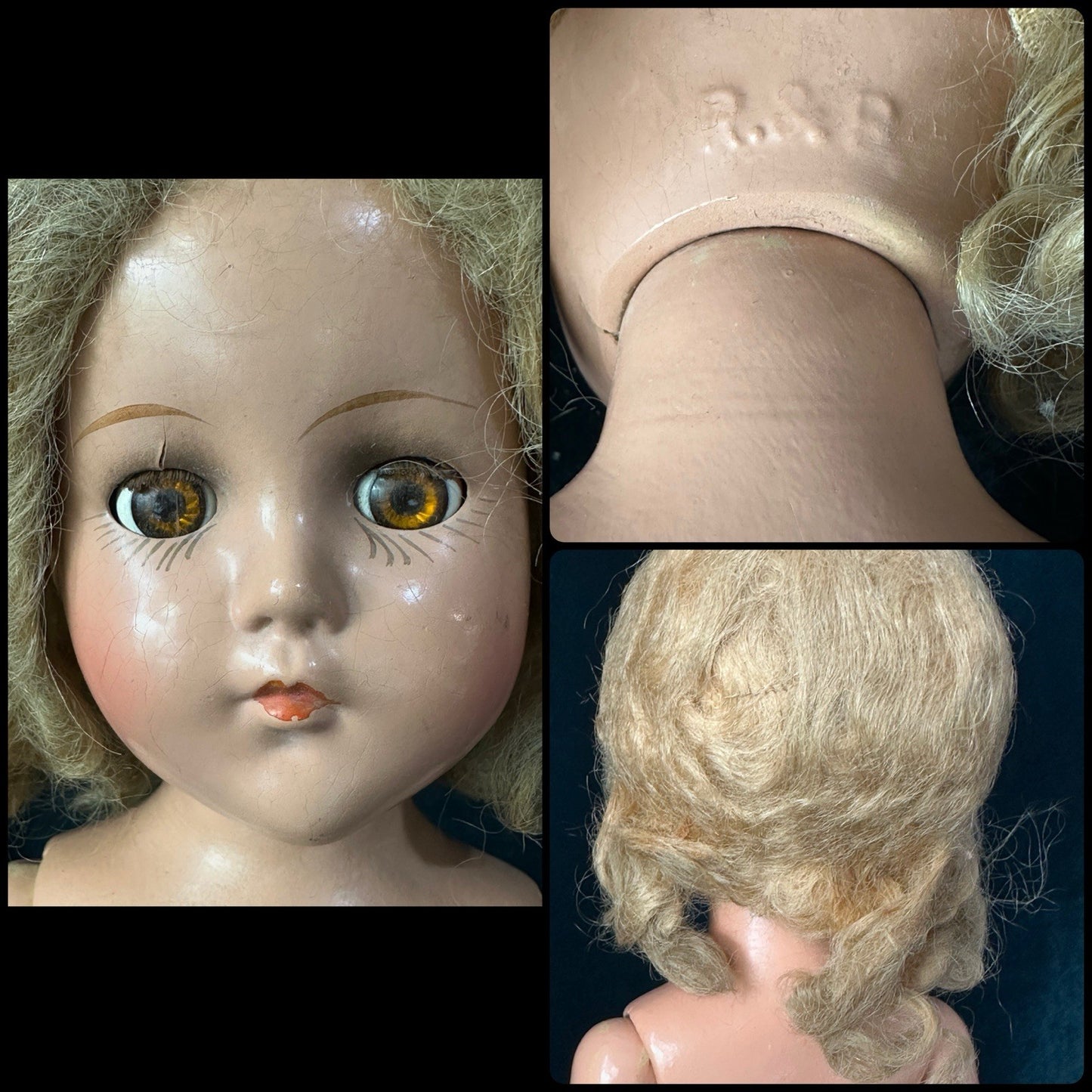 Lot Of 4 Vintage 1950’s Arranbee R&B Debu'teen Composition Dolls