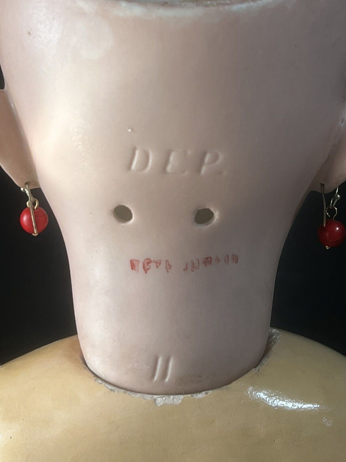 Antique French BEBE JUMEAU 23” Bisque Doll size 11 Voice Box