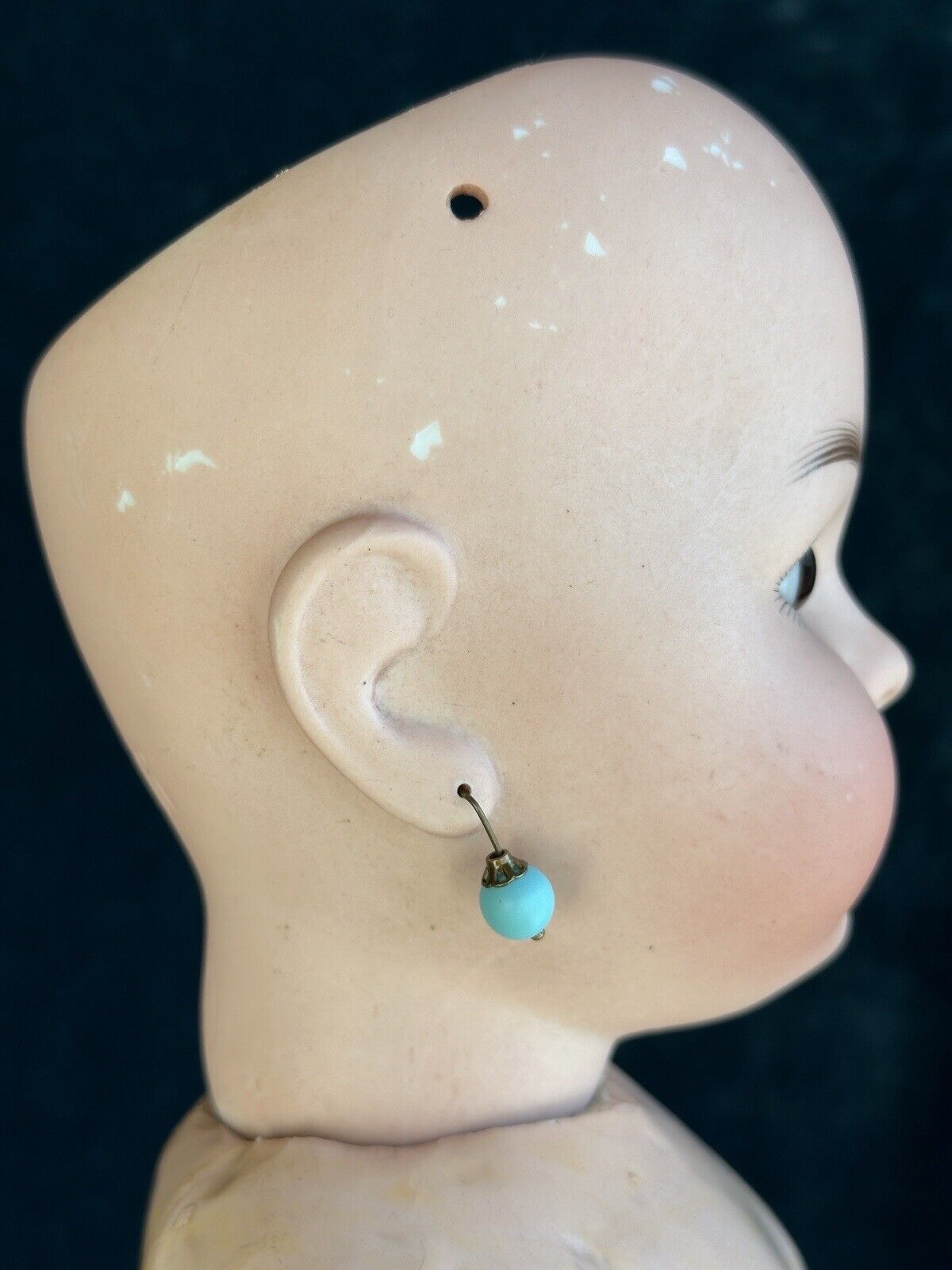 Antique French 24” Henri Rostal Mon Tresor Bébé Bisque Head Doll