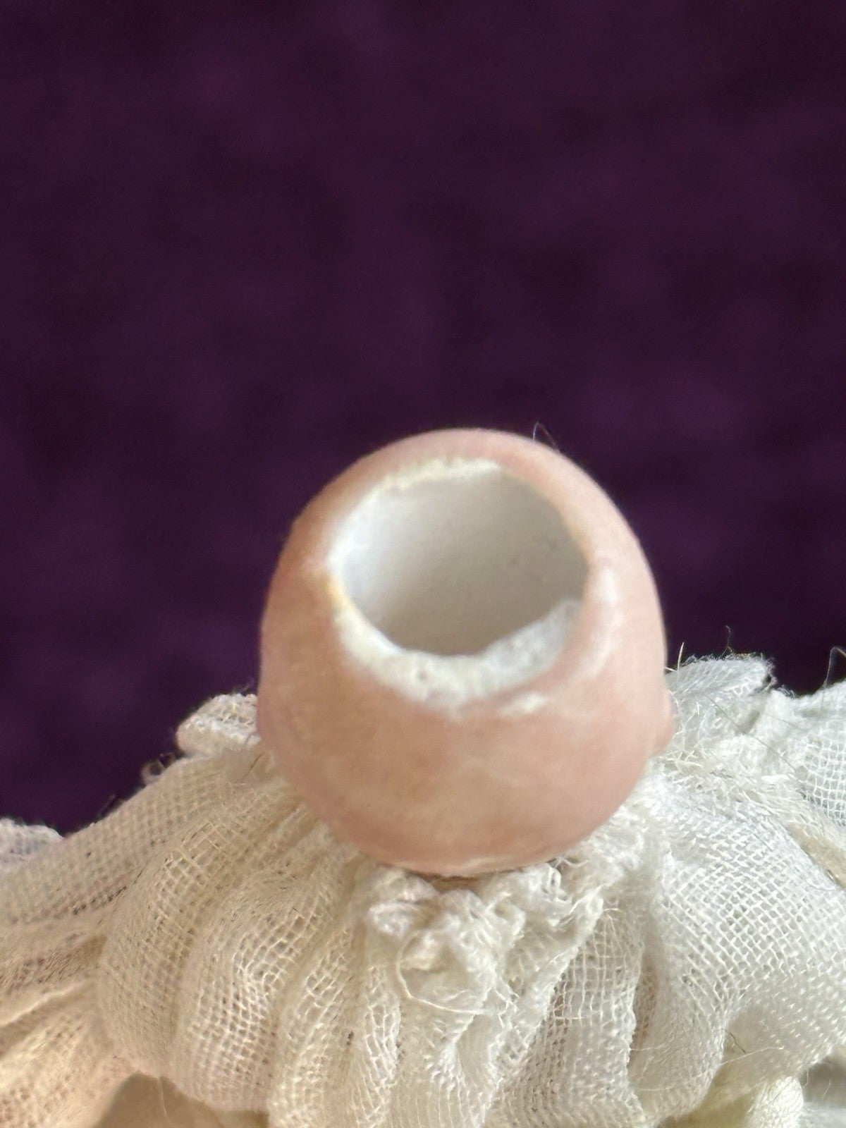 Antique French 3.5” All Bisque Tiny Mignonette Doll