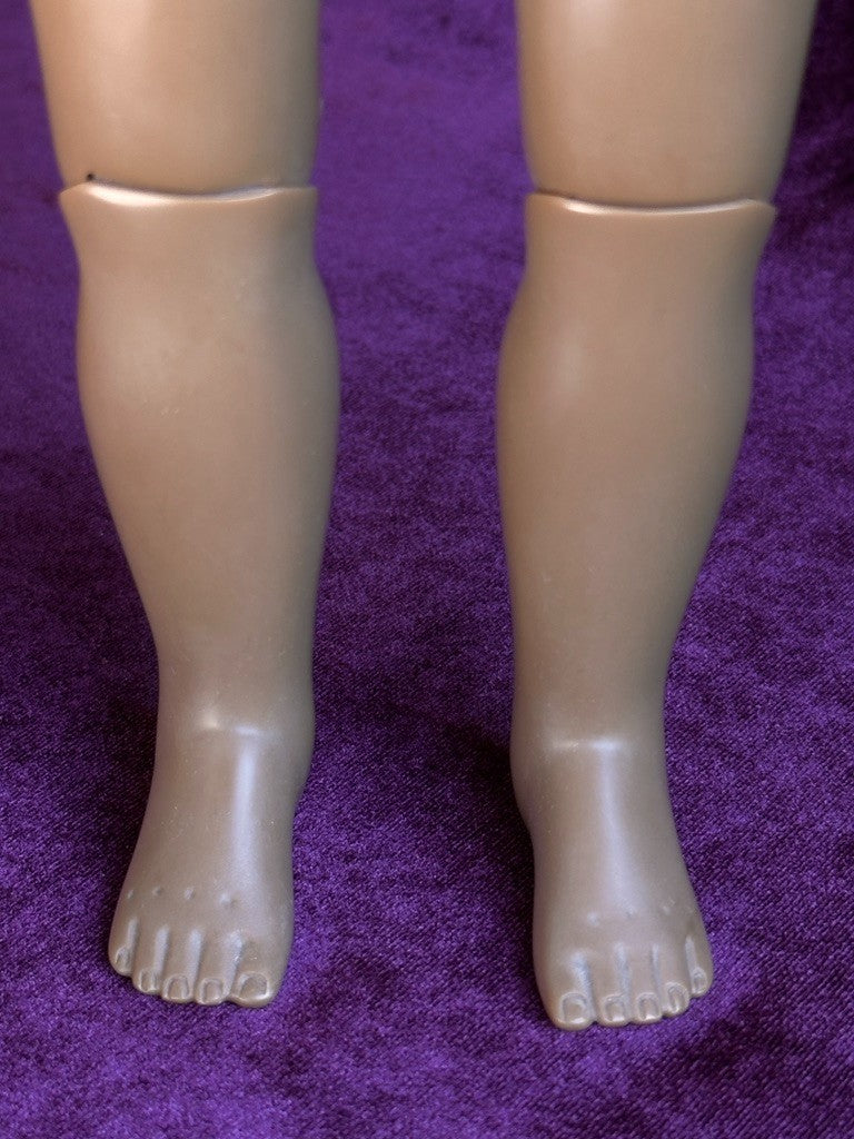 Rare 15” Dark Complexion Porcelain Repro of Antique French Huret Fashion Doll