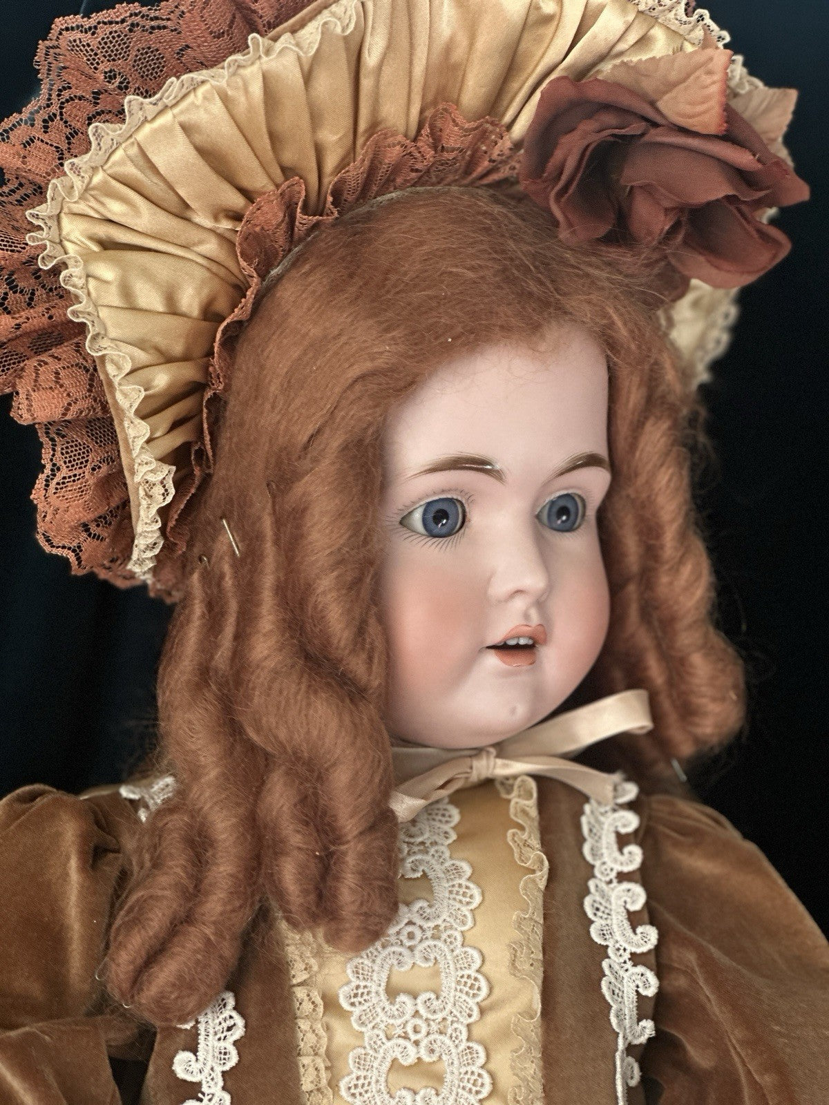 Antique JDK Kestner Mold 171 29” Doll Bisque Head Stamped Composition Body