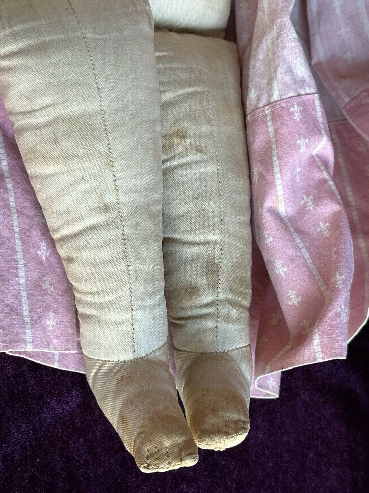 Large Antique American Greiner #10 Papier Mache Head Doll Restored by Emma Clear