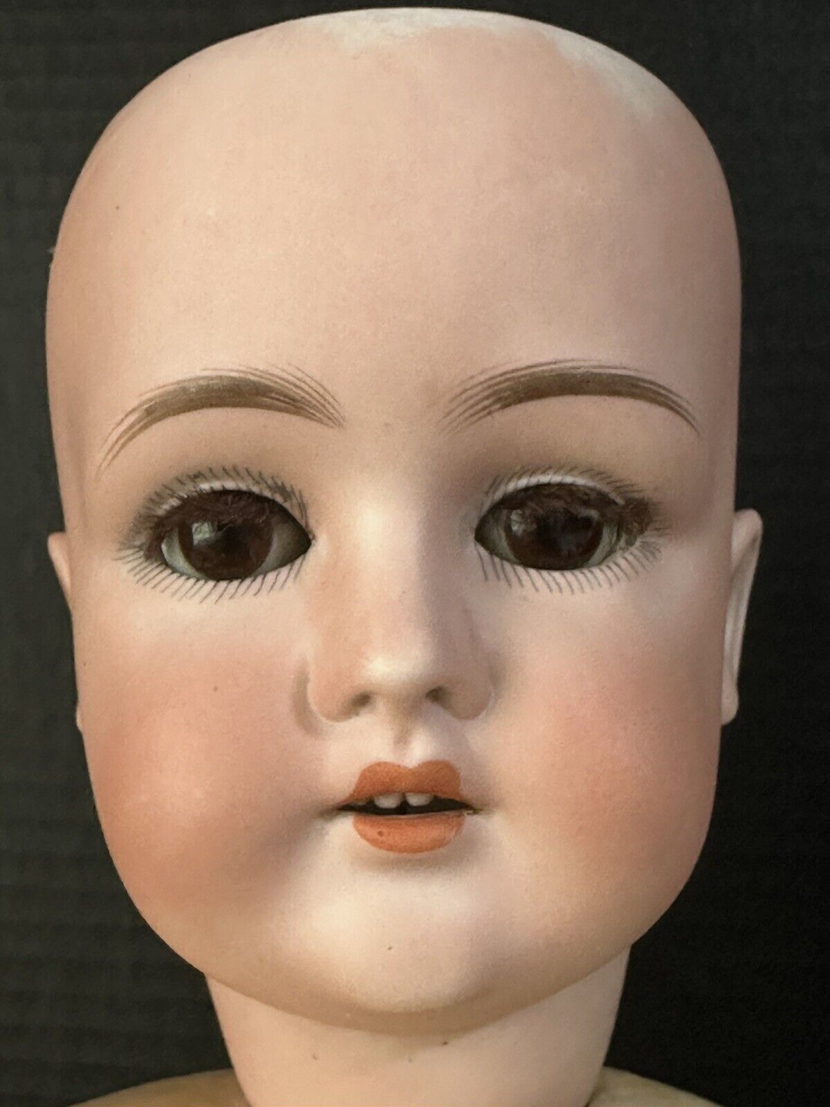 Antique German 22” Doll Pansy I Bisque Head Composition Body
