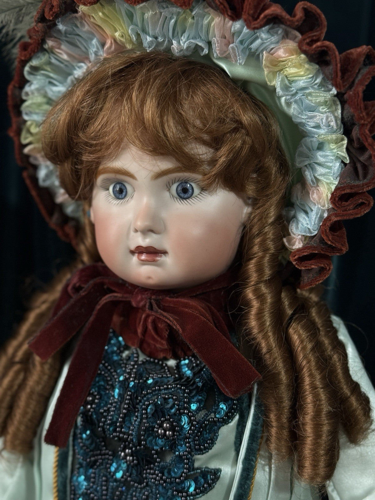 Vintage Reproduction of Antique French Jumeau 29” Doll