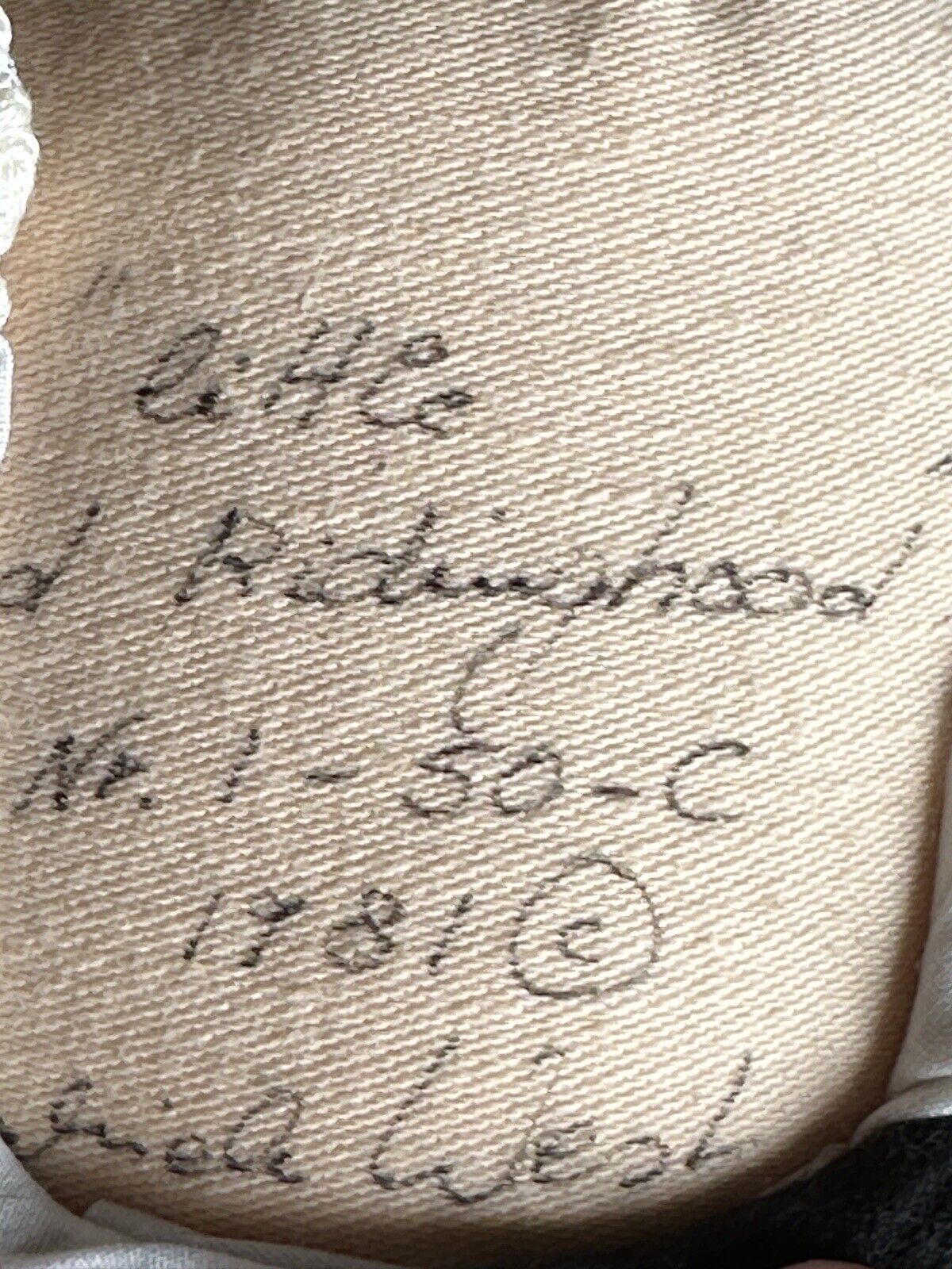 Vintage 23” Artist Signed Felt Cloth Red Riding Hood Doll by Gabriele West LE 50