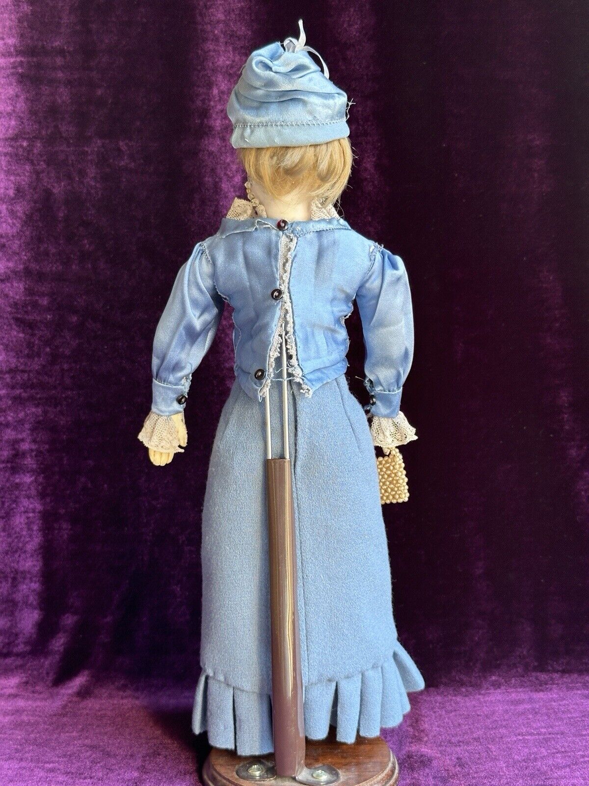 Antique French 15” Louis Doleac Bisque Head Fashion Depose Poupee Doll
