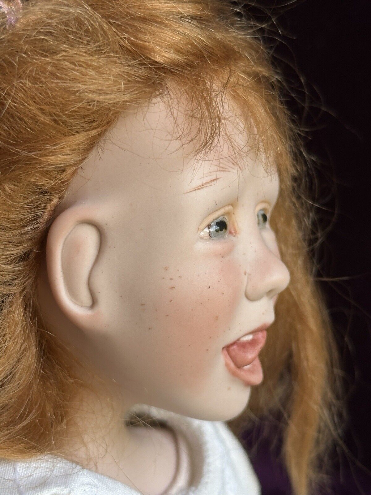 Collectible Porcelain 15” Artist Doll By Sandi McAslan LE 100