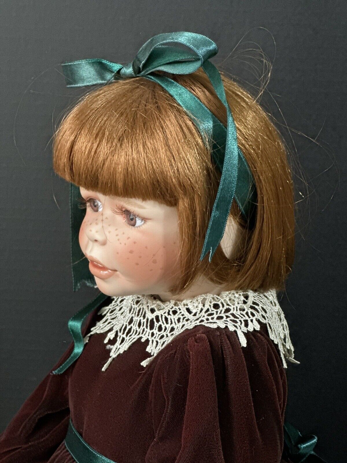 Kaye Wiggs Porcelain 22” Doll “Lana”