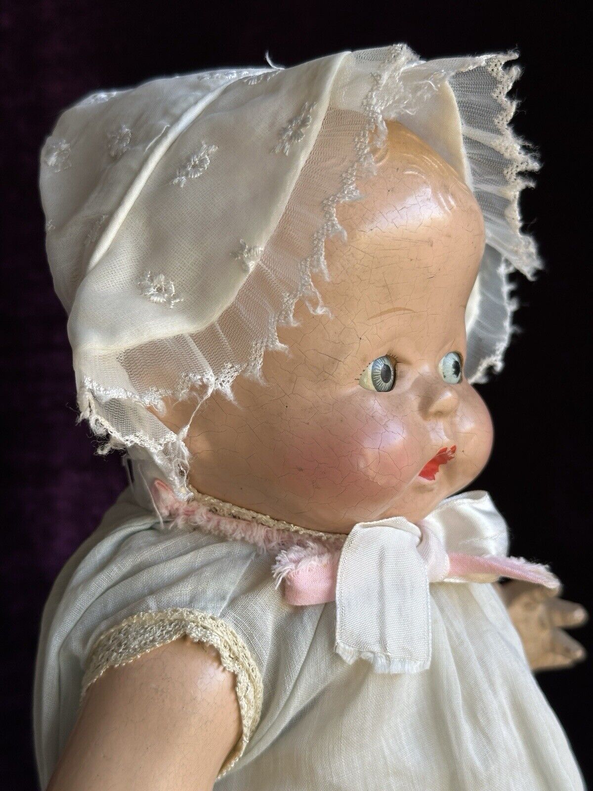 Vintage American 15” Horsman Buttercup Composition Baby Doll