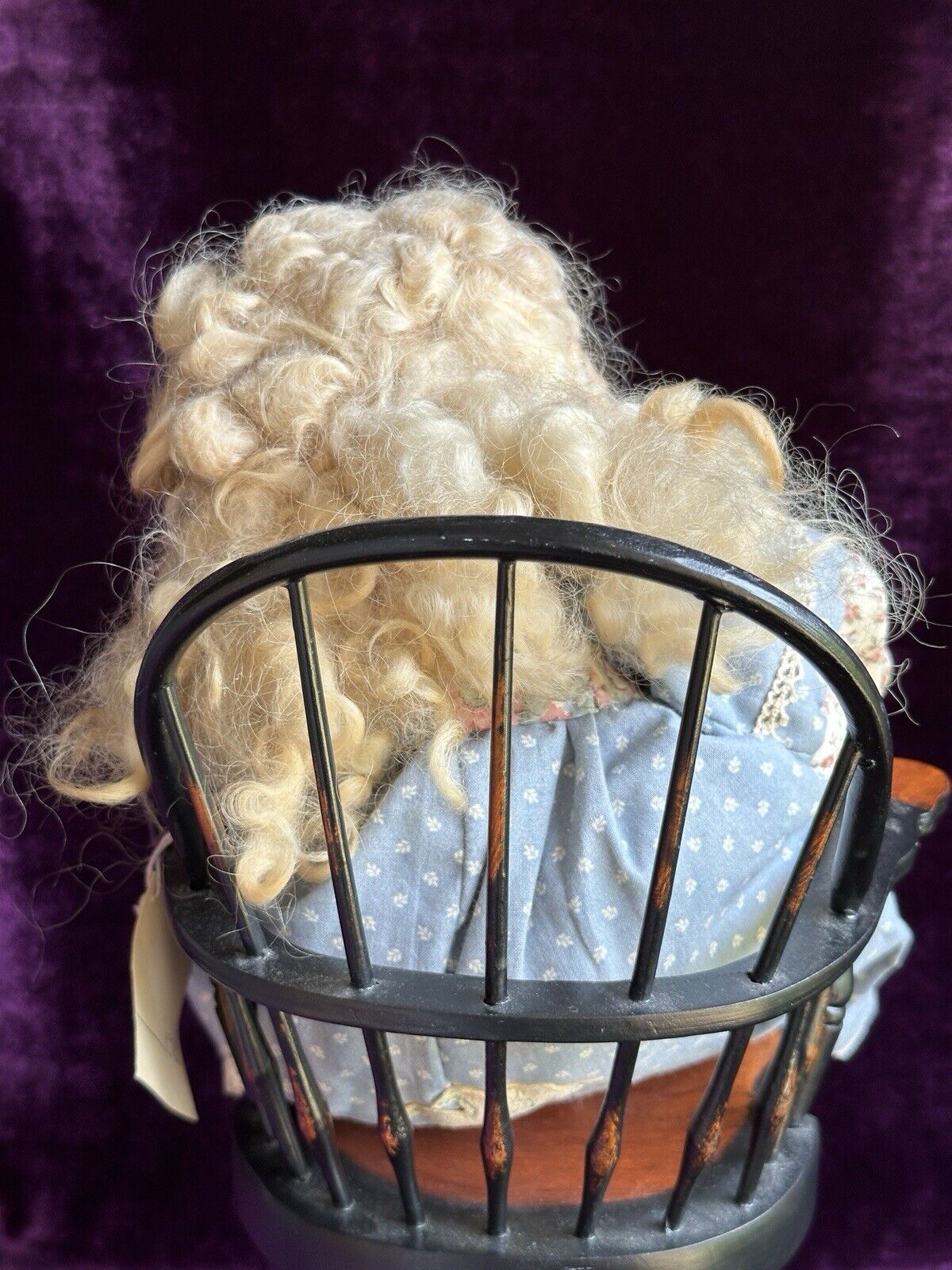 Collectible Handmade Decorated Artist Cloth Painted Embroidered Rag Doll
