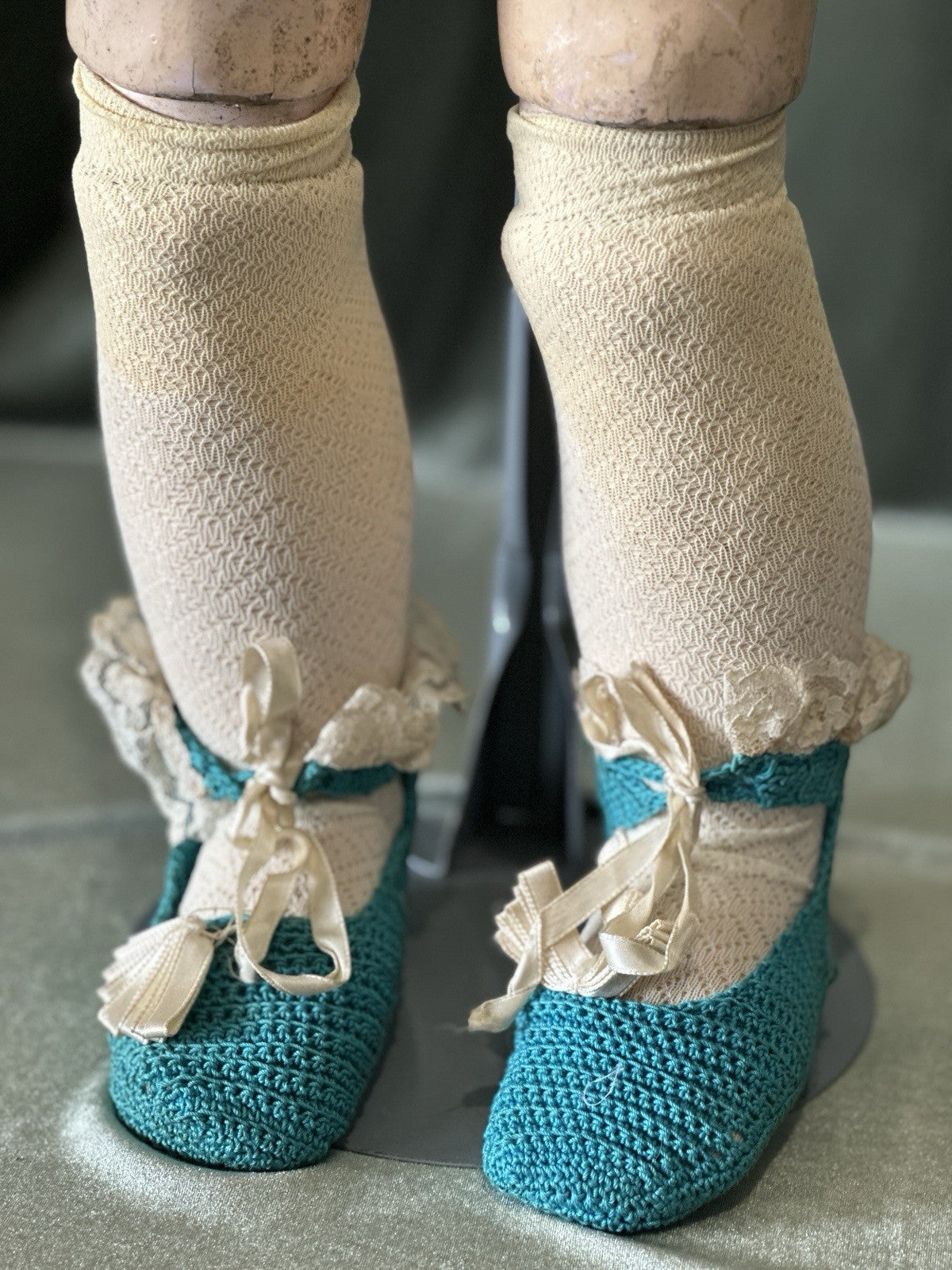 Rare Huge Antique German Heinrich Handwerck 38 1/2” Doll Mold 79 Bisque Head