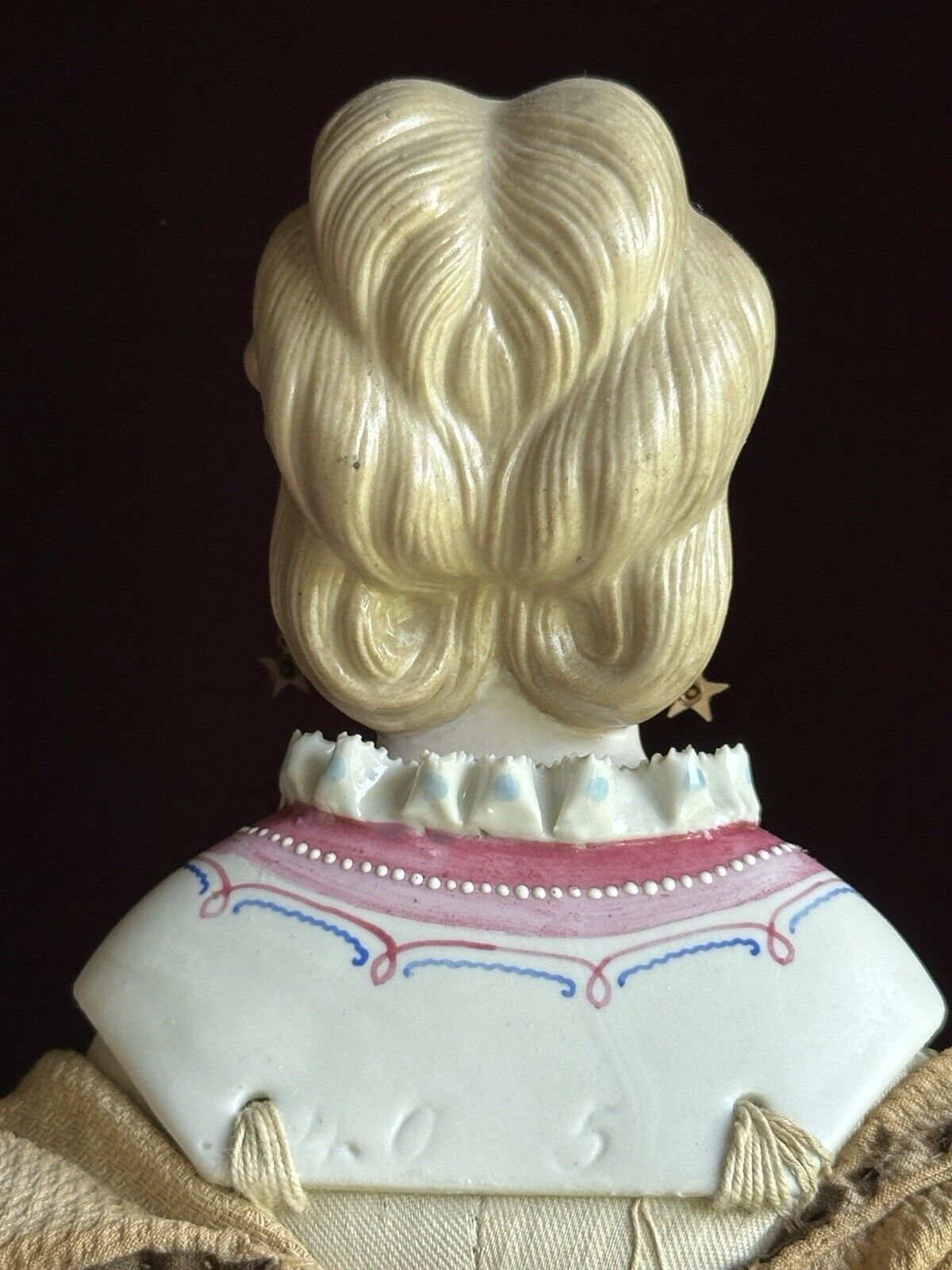 Antique German 16” Dornheim, Koch & Fischer Parian Dresden Parian Fashion Doll