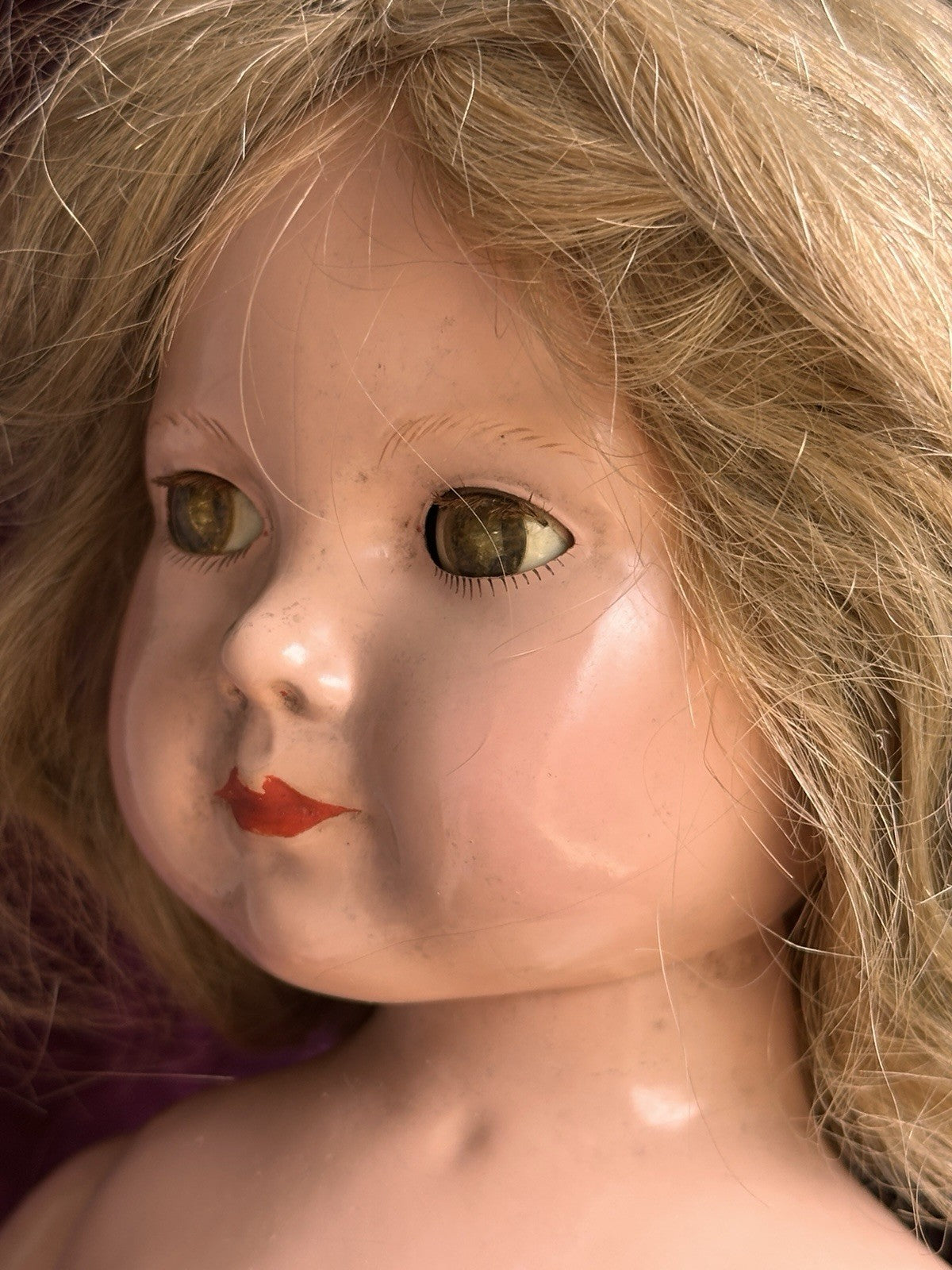 Vintage Original Dewees Cochran 17” Effanbee American Children Composition Doll