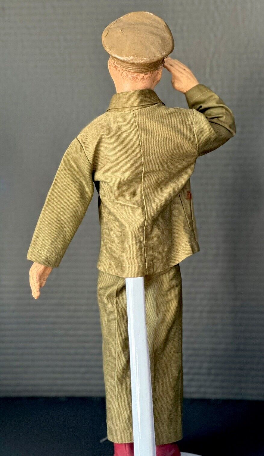 Vintage 1940’s WW2 General Douglas MacArthur Composition 19” Doll by Freundlich