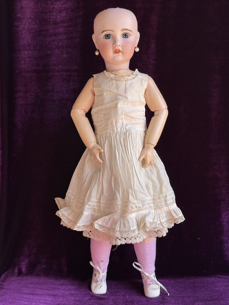 Antique French 23” SFBJ Paris Bisque Head Doll