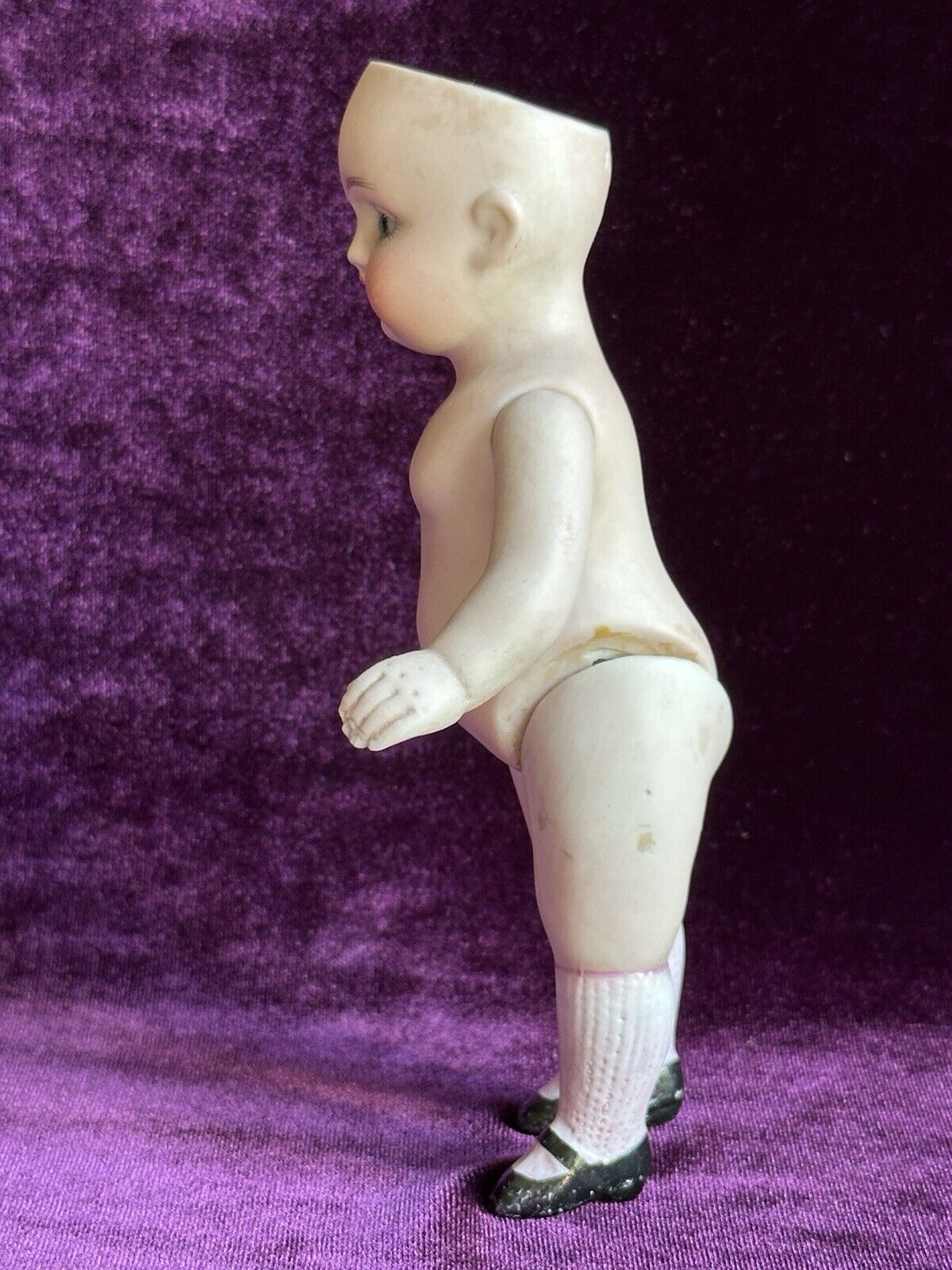 Antique German 6.5” Kestner 130 All Bisque Mignonette Doll