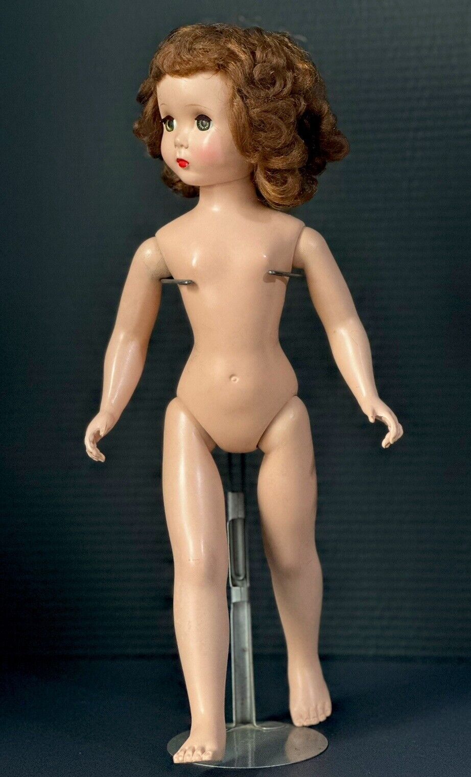 Vintage Madame Alexander Maggie Face Hard Plastic 20” Walker Doll