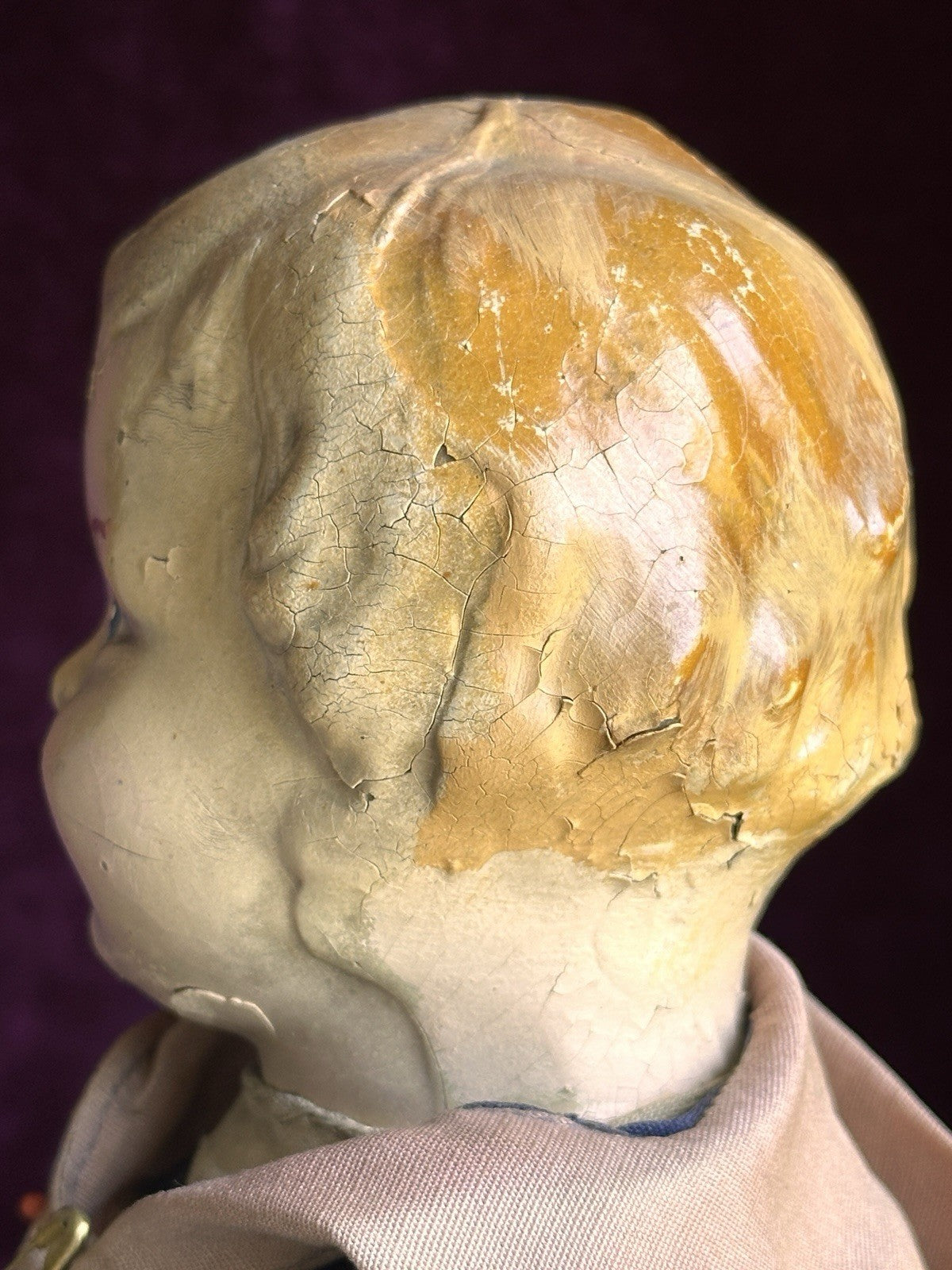 Antique American 14” Early Composition Natural Doll Company Boy