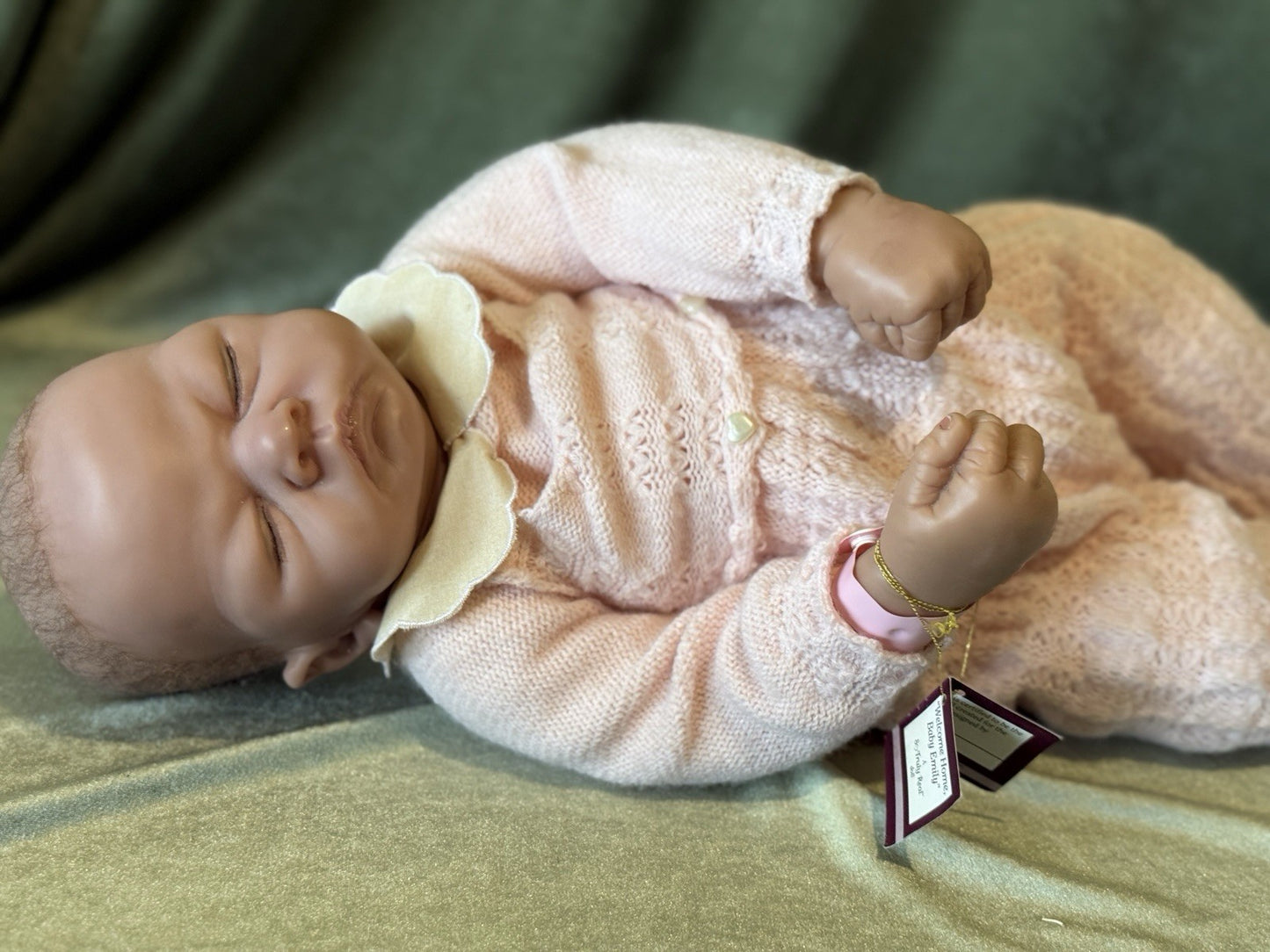 “Welcome Home Baby Emily” 20” Baby Doll by Linda Webb Ashton Drake Galleries