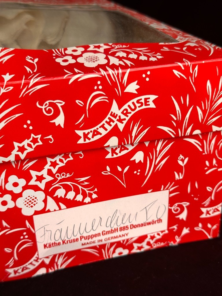 Rare Vintage German 20” Kathe Kruse Träumerchen Sand Filled Hospital Baby Doll