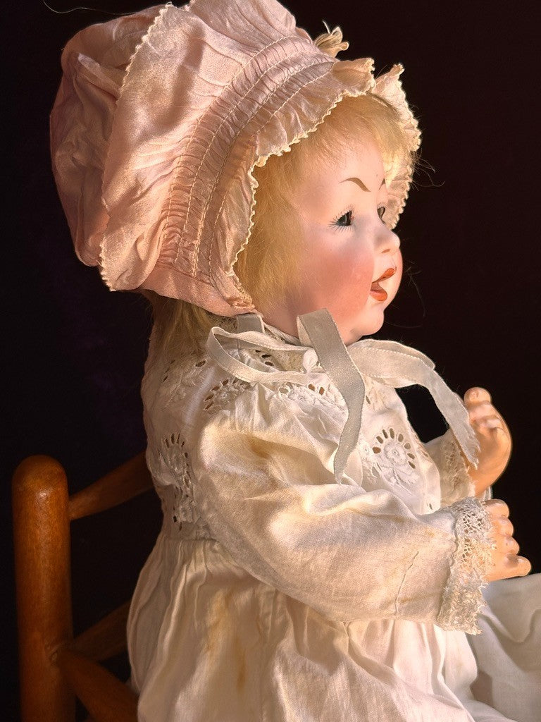 Antique German 12” JDK Kestner 211 Bisque Head Baby Doll Composition Body