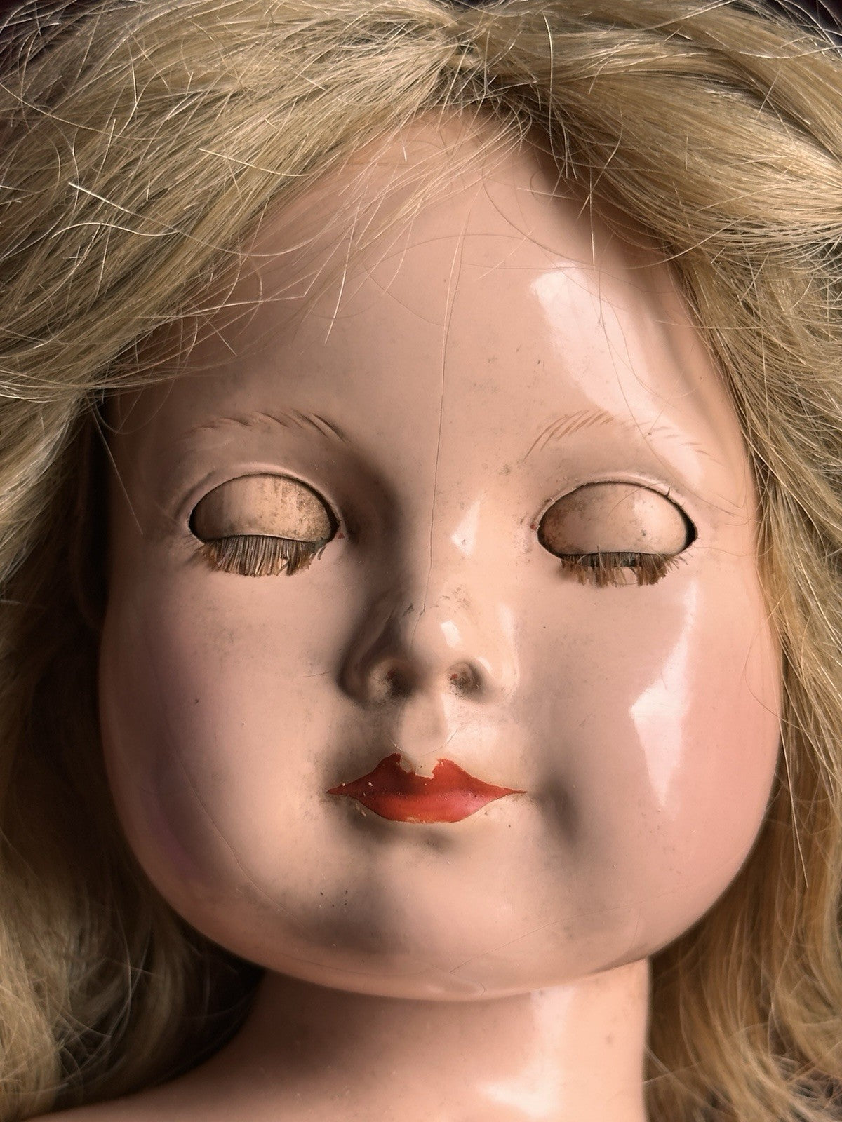 Vintage Original Dewees Cochran 17” Effanbee American Children Composition Doll