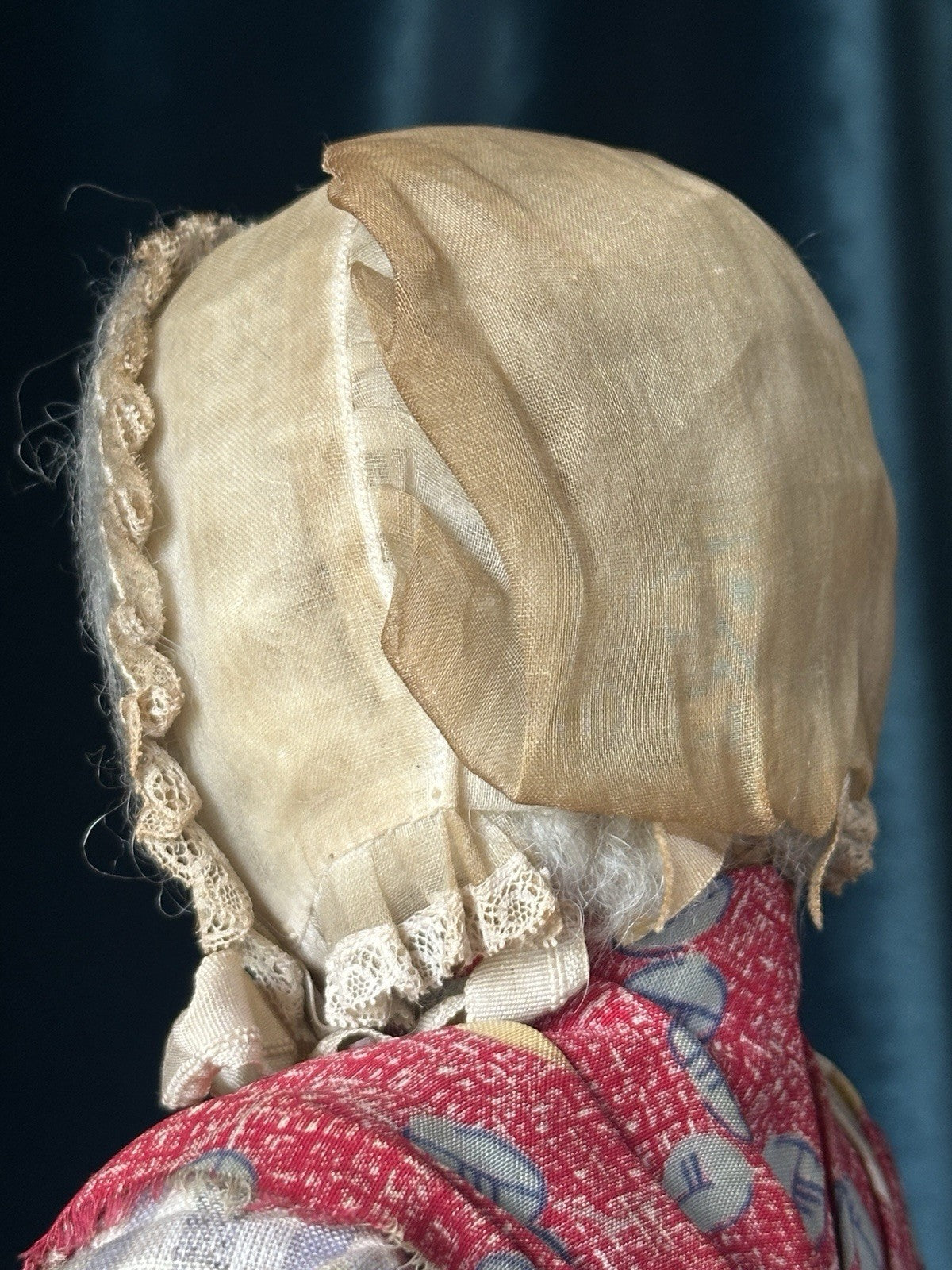Lot Of 2 Large Antique 1940’s (?) French Ravca Cloth 19” Dolls