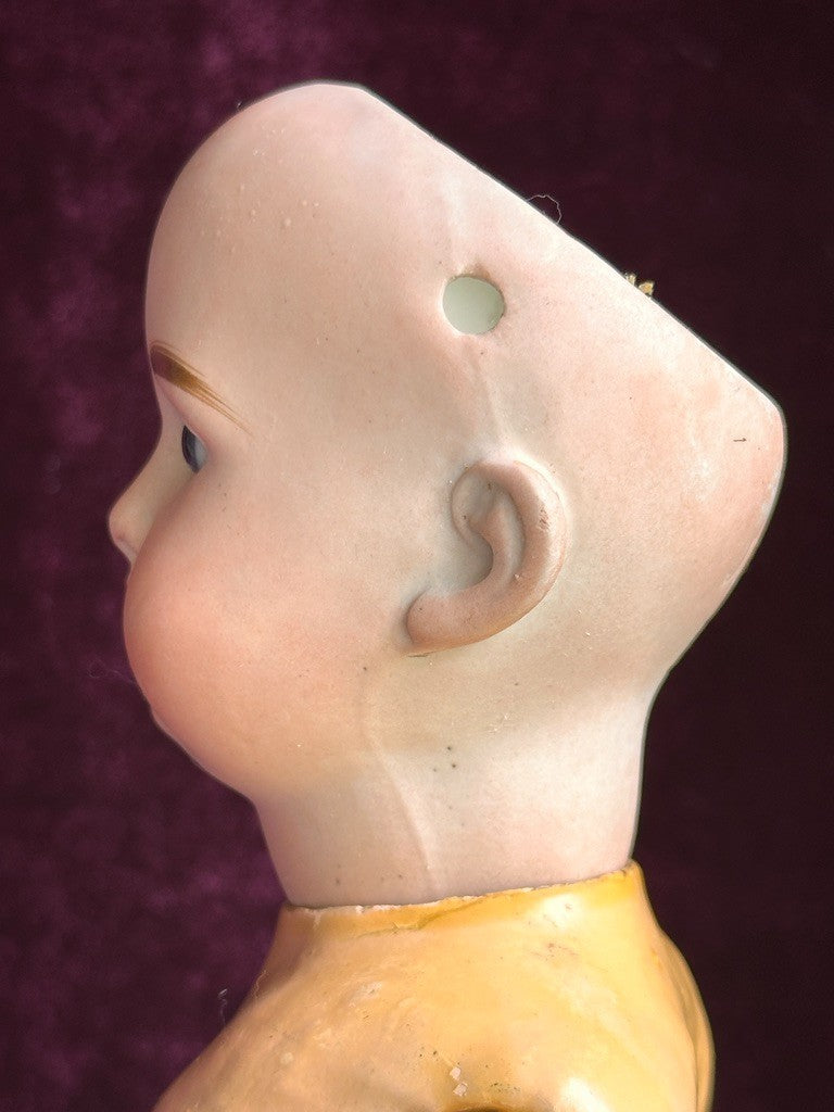 Antique German 15” Paul Schmidt (?) Bisque Head Sonnenberg Body Doll