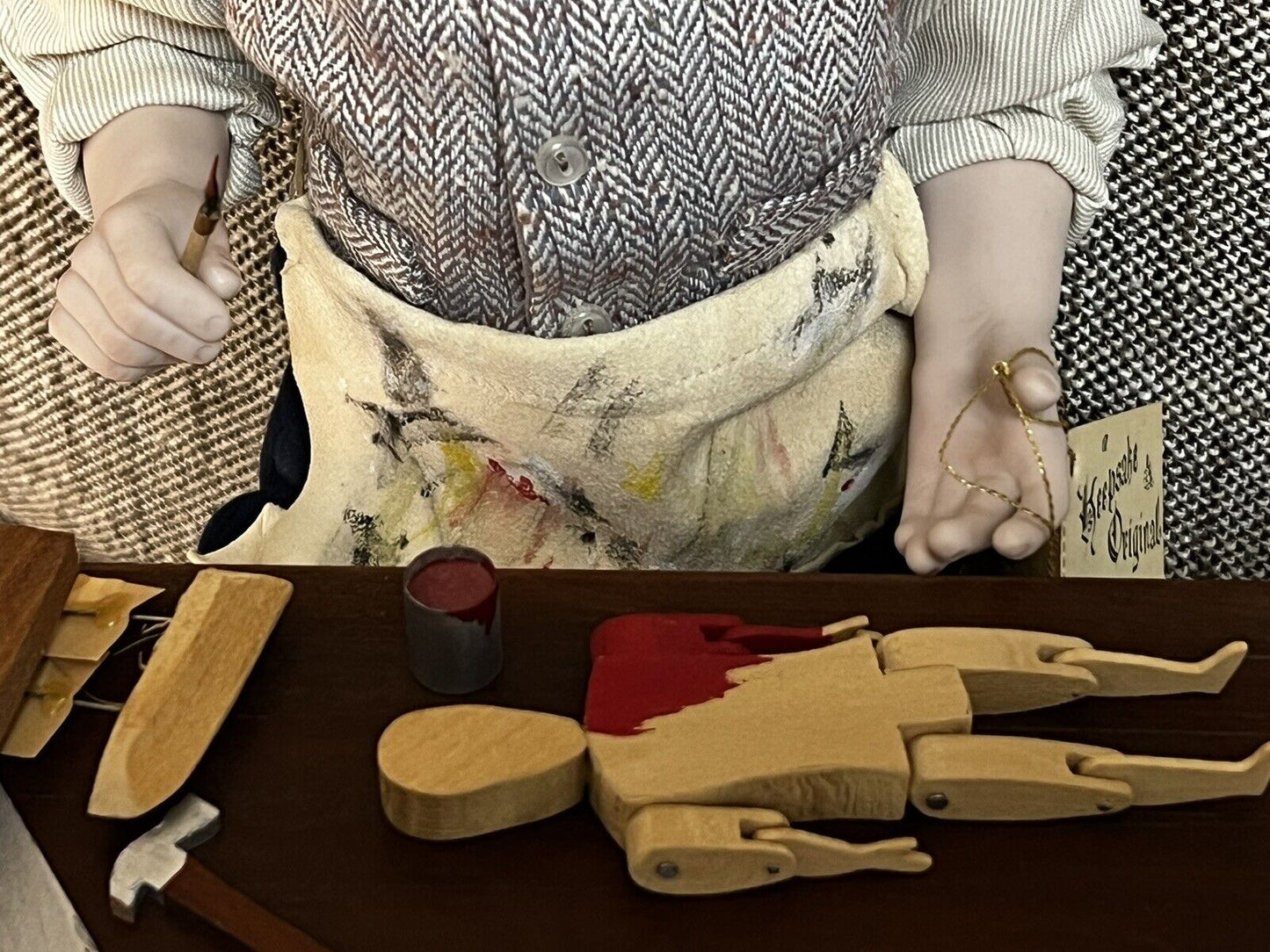 Artist Doll “The Toymaker” By Barbara Peterson Comley LE 27/350