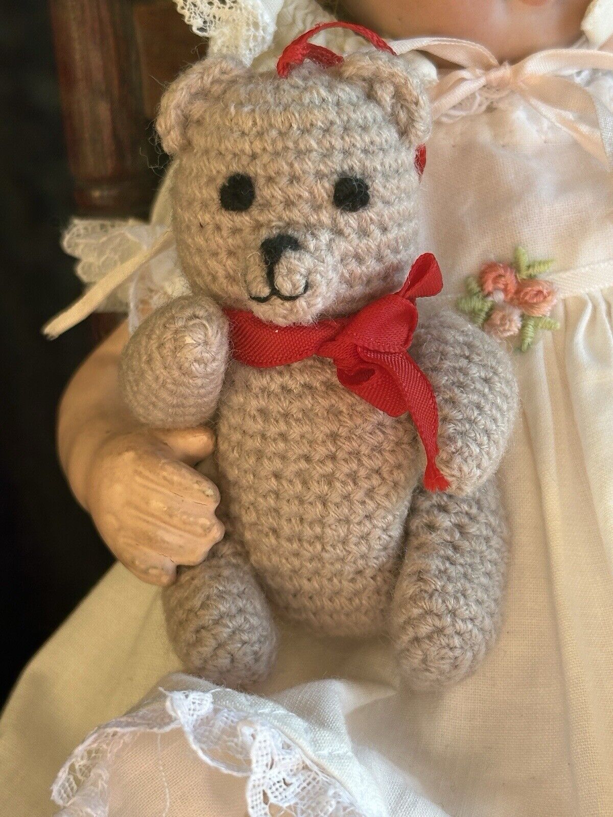 Rare Antique German 9.5” Armand Marseille 590 Bisque Head Baby Doll