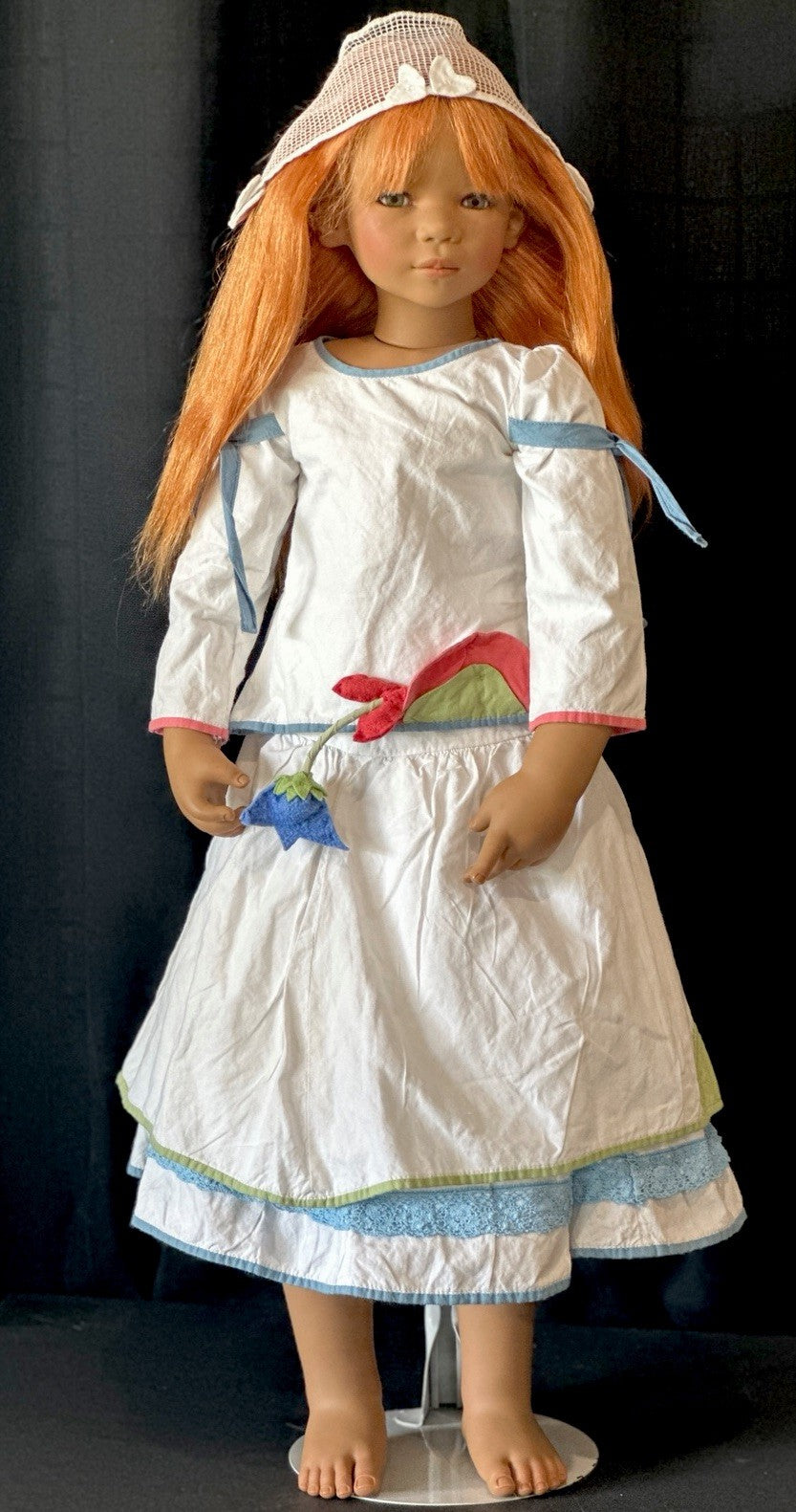 Collectible German Annette Himstedt Vinyl 34” Doll “Jella” LE 277