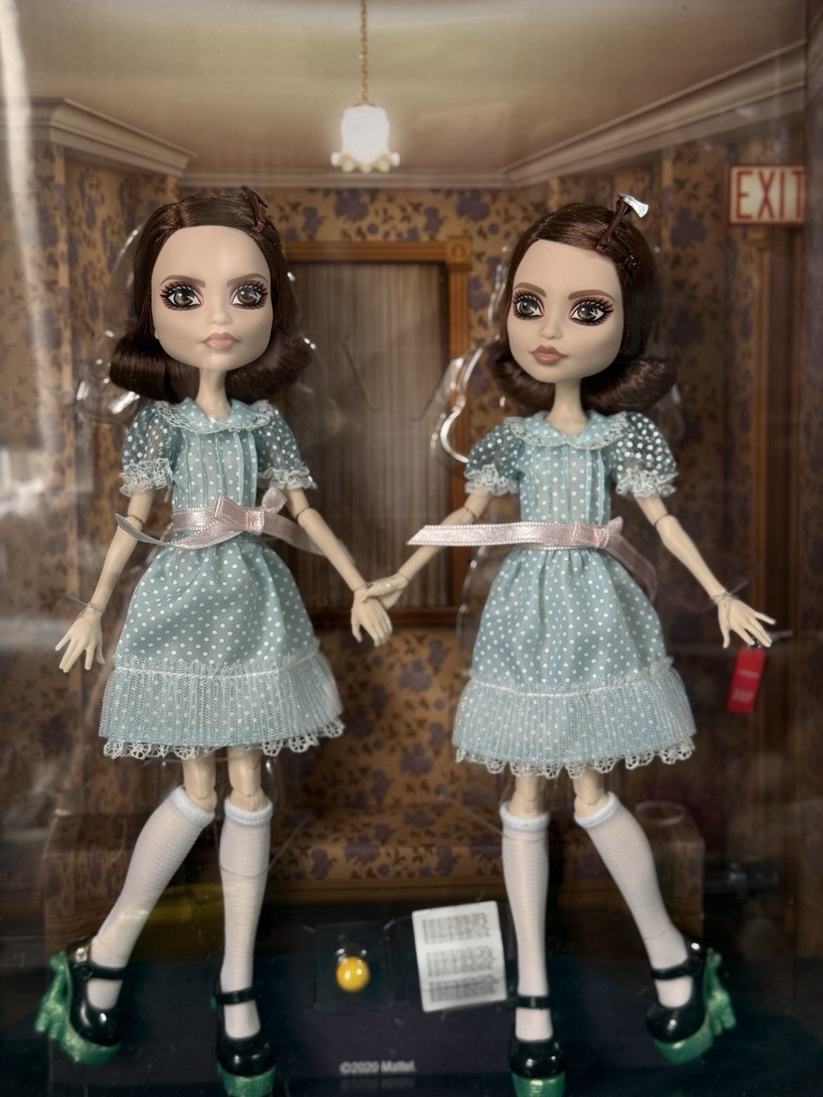NRFB Monster High Skullector The Shining Grady Twins BJD Dolls