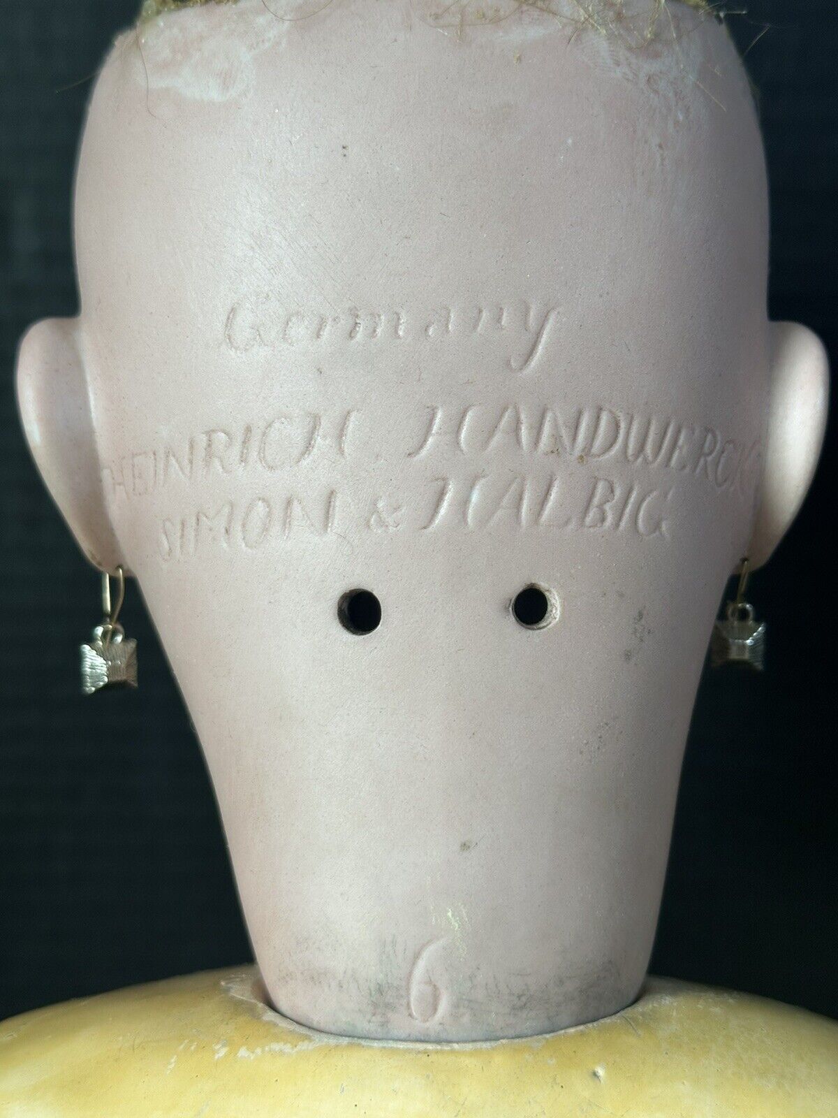 Antique German Simon Halbig & Handwerck 29” Doll Flirty Eyes