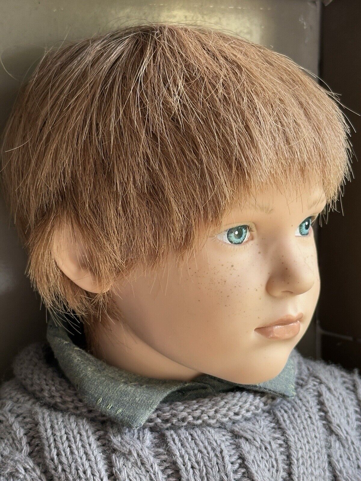 Vintage 24” Sabine Esche Sigikid Sammy Boy Vinyl Doll LE 1500 Box + Tag