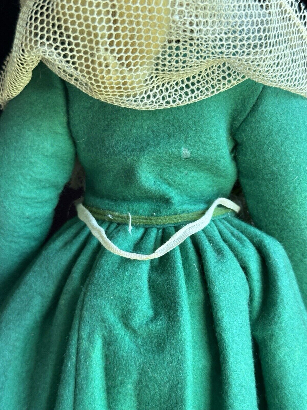 Vintage Italian Lenci 19” Felt Doll in Regional Torino Costume with Tags