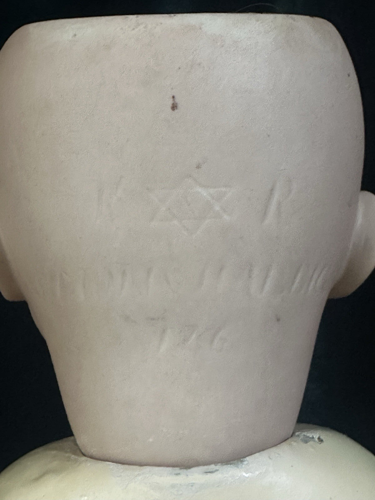 Antique German Kammer & Reinhardt Simon Halbig 16” Toddler Doll Bisque Head