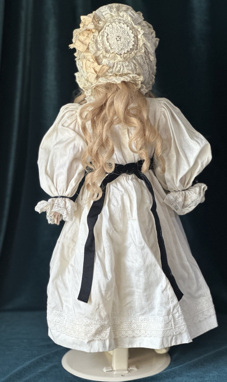 Vintage Artist Reproduction of Antique French Bru Jne 20” Doll Porcelain Head