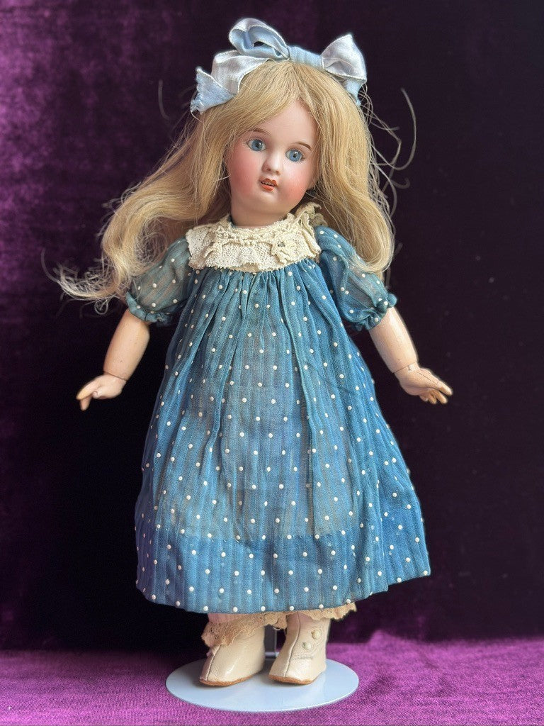 Antique French 12.25” SFBJ 21R Bisque Head Doll Restored